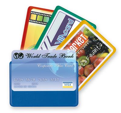 5 Buste Porta Card 1 Color 1 Tasca 5,8X8,7Cm Assort.