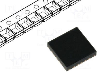 Microcontrollore AVR  EEPROM 256B  SRAM 1kB  Flash 16kB  VDFN20