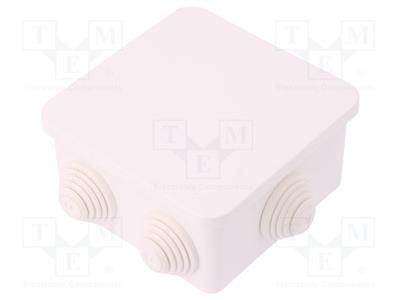 Enclosure  junction box  X 87mm  Y 87mm  Z 45mm  wall mount  IP55
