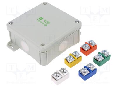Enclosure  junction box  X 98mm  Y 98mm  Z 46mm  wall mount  IP55