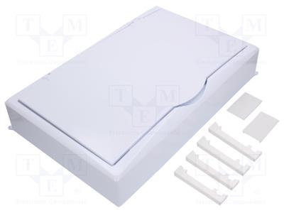 Enclosure  for modular components  IP40  white  No.of mod 36