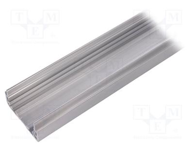 Profile  aluminium  L 1000mm  X 43.5mm  Z 23mm