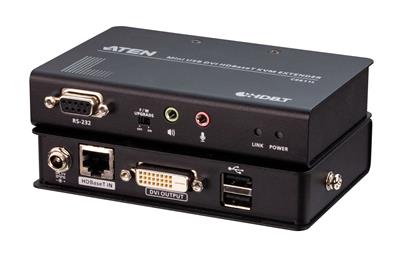 Estensore KVM Mini USB DVI HDBaseT CE611