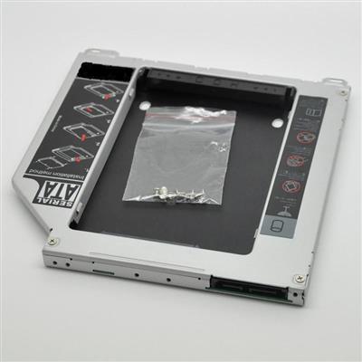 2:nd bay HD Kit SATA 9,5mm - For 9,5mm SATA 2,5 hdd or SSD - SATA[internal]-SATA
