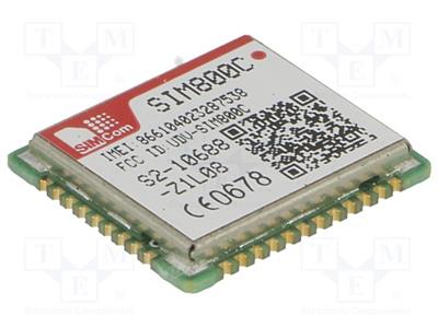 Module  GSM  85.6kbps  2G  42pad SMT  SMD  GPRS  17.6x15.7x2.3mm