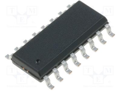IC digitale  multiplexer  Canali 2  IN 4  SMD  SO16  Serie HC