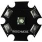 Roschwege LED Highpower Rosso profondo  W 2 5 V 350 mA Star-DR660-01-00-00