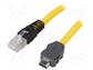Cavo patch cord  RJ45 spina,ix Industrial spina  Cat 6a  3m