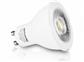 Whitenergy 09819 8W GU10 A+ Bianco caldo lampada LEDWHITENERGY LED Bulb | 1x C