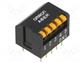 Switch  DIP-SWITCH  Poles number 5  ON-OFF  0.025A/24VDC  100MΩ