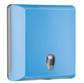 Dispenser asciugamani piegati C/Z azzurro Soft Touch