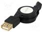 Cavo  OTG,USB 2.0  USB A presa,USB B micro spina  0,75m  nero