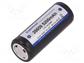 Batteria ric  Li-Ion 26650 3,7V 5200mAh 26,5x69,5mm 10A