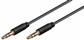 Microconnect AUDLL05 0.5m 3.5mm 3.5mm Nero cavo audio3.5mm Connector Cable 0.5