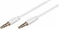 Microconnect AUDLL05W 0.5m 3.5mm 3.5mm Bianco cavo audio3.5mm Connector Cable
