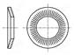 Rondella conica M10 D=22mm h=275mm acciaio inox A2 BN:2332
