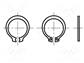 Anello elastico  acciaio elastico  Diam.albero 10,5mm  BN 818
