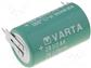 Batteria  al litio 3V 1/2AA,1/2R6 2pin 14,6x25mm 950mAh