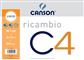 Ricambi Per Album C4 24X33Cm 200Gr 20Fg Liscio Canson