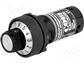 Speed regulator  22mm  CM22  -20÷60°C  Ø22.5mm  IP65  230VAC  2A