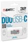 Usb Emtec 3.0 Duo Usb-C T400 32Gb