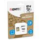 MICRO SDXC EMTEC 64GB CLASS 10 GOLD + CON ADATTATORE