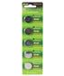 Batterie a Bottone Litio CR2016 (set 5 pz)