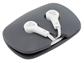 Auricolari Audio Stereo 3.5'' In-Ear con Microfono e Telecomando Bianco