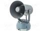 Segnalatore acustico  sirena  230VAC  118dB  Serie EHS-D  IP66