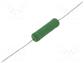 Resistore: a filo THT 130 8W 5% 85x30mm Dim.usc: 08x38mm