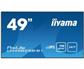 iiyama LH4982SB-B1 visualizzatore di messaggi 124,5 cm [49] LED Full HD Nero49