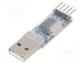 Modulo convertitore  USB-UART  PL2303  USB  3,3÷5VDC