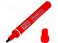Pennarello: marker indelebile rosso 15mm N 50