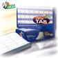 Scatola 4000 etichette adesive TAB1-0723 72x36,2mm corsia singola Tico
